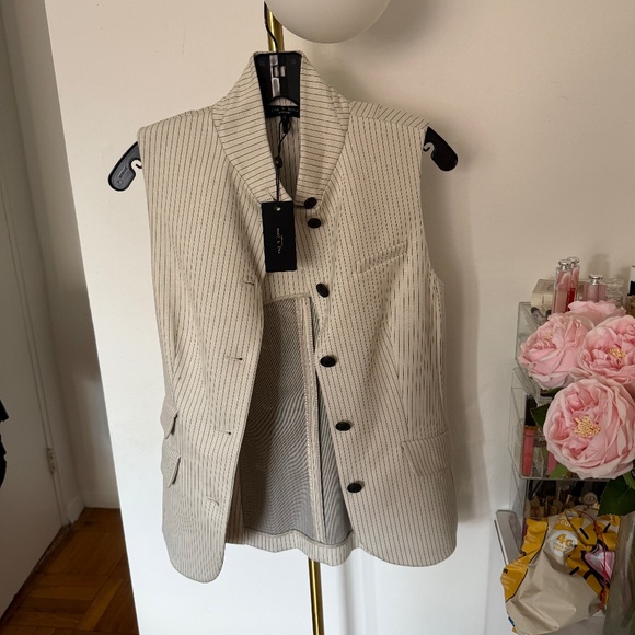 Rag and bone striped vest - Picture 1 of 5